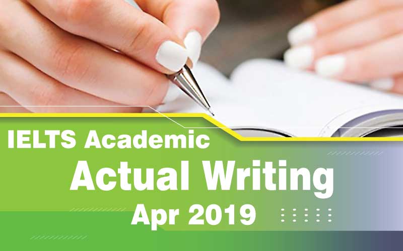 Writing Actual Test Apr 2019