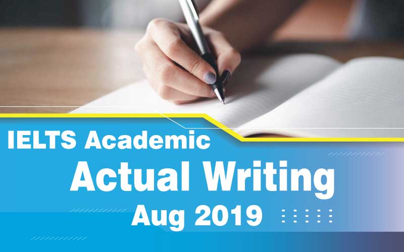 Writing Actual Test Aug 2019