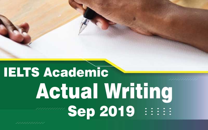 Writing Actual Test Sep 2019